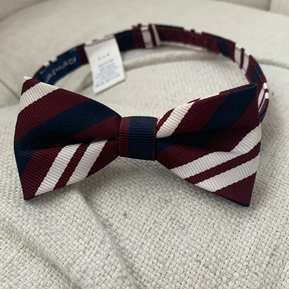 JANIE AND JACK STRIPED BOWTIE